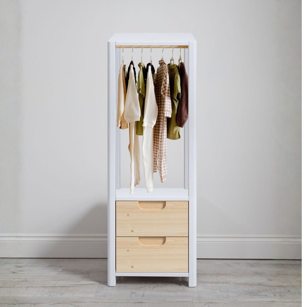 Kids Open Wardrobe with Drawers - Roomix Beds
