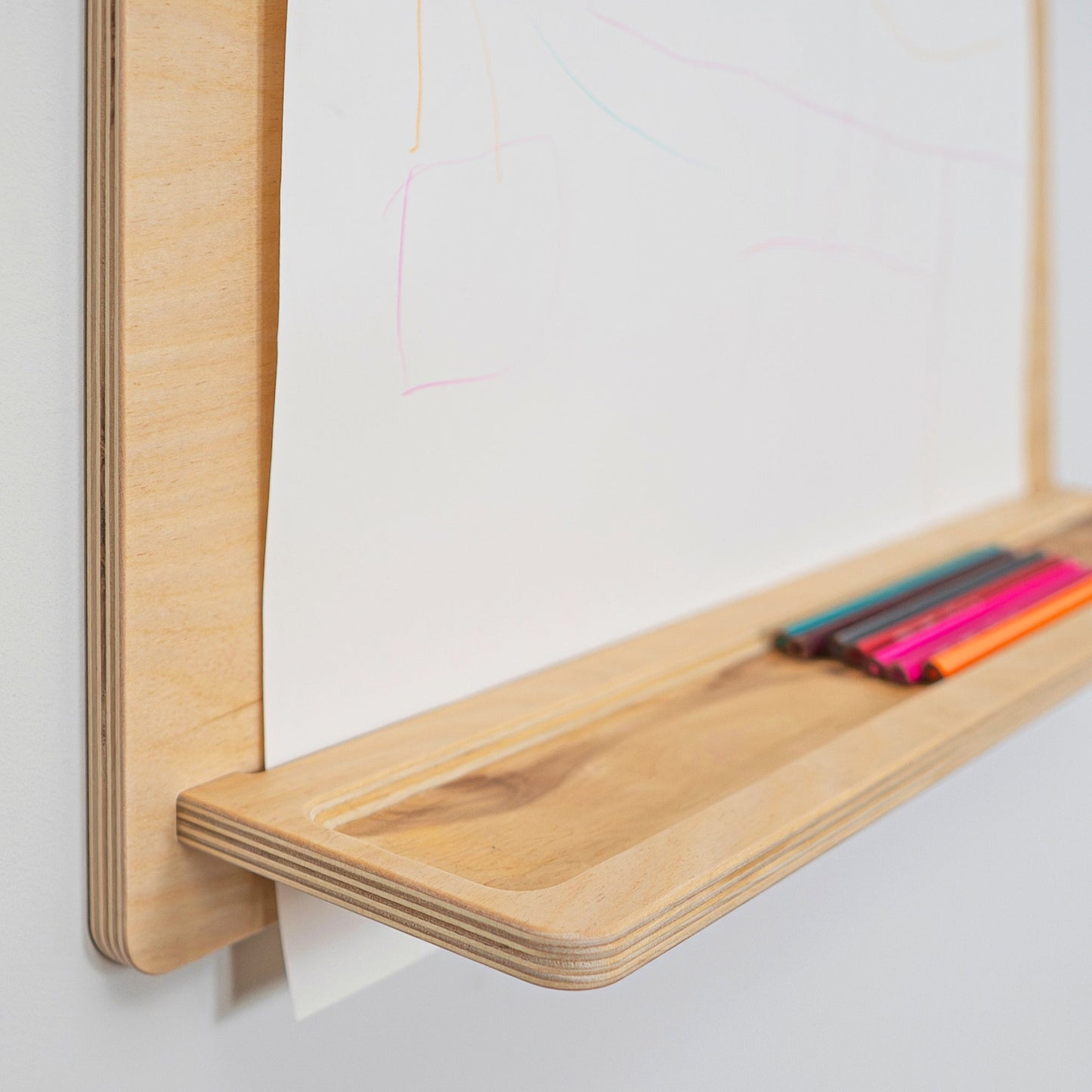 Kids Wall Mounted Drawing Board - Kids