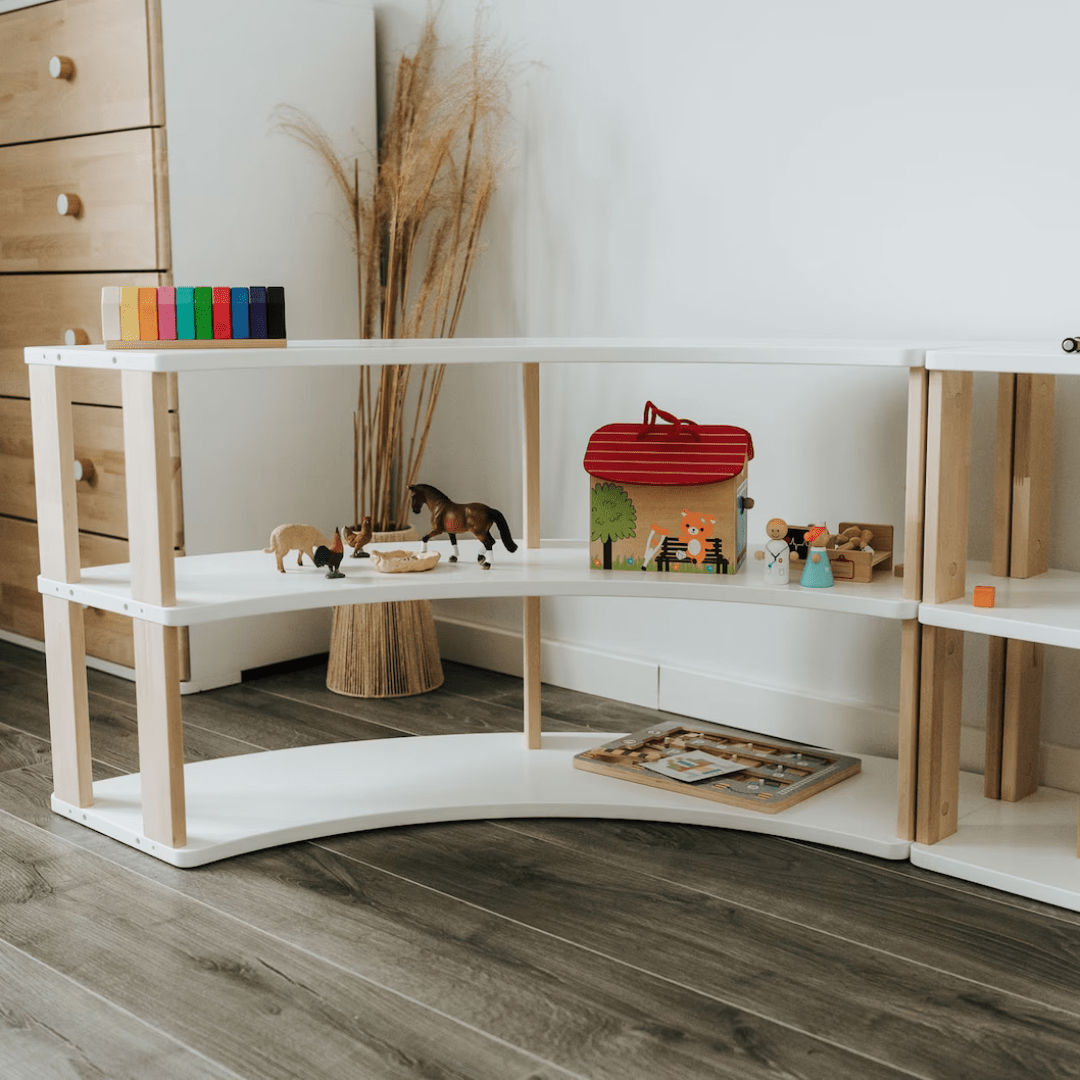 Montessori Arc Shelves - Kids