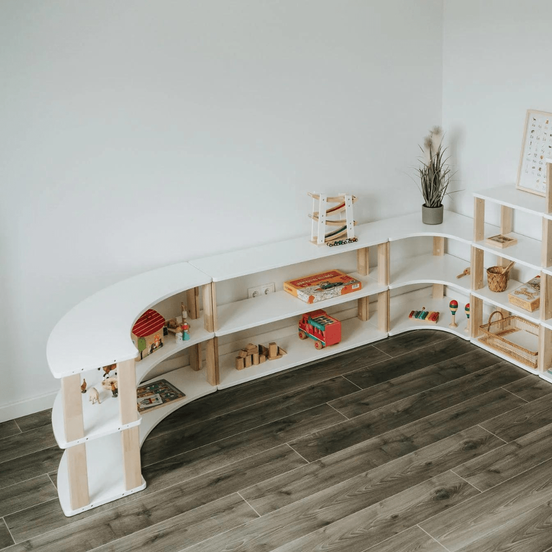 Montessori Arc Shelves - Kids