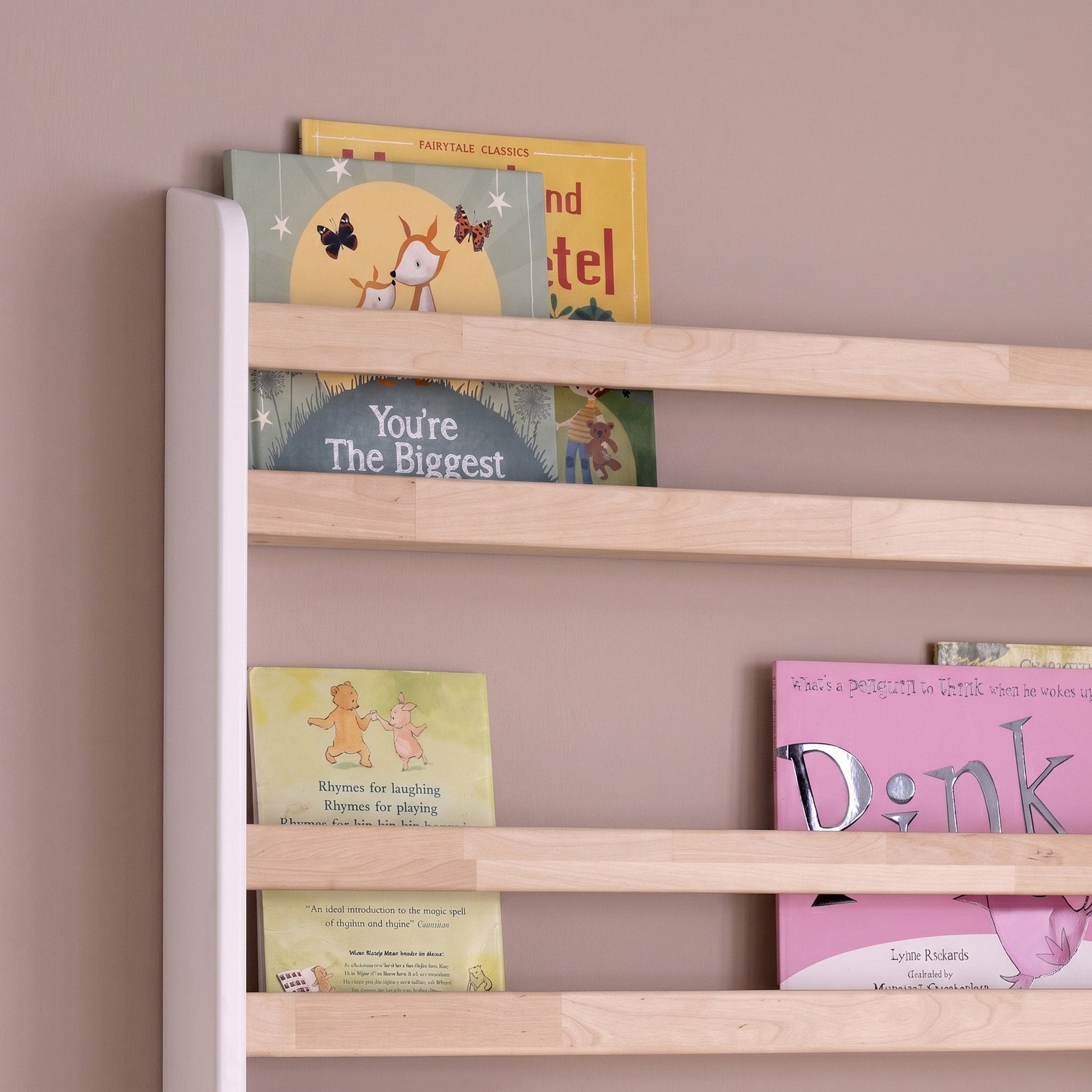 Montessori Bookshelf Wall Mounted - Kids