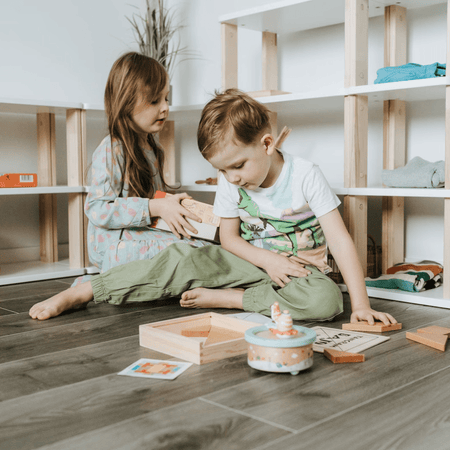 Montessori Mini Shelves - Kids