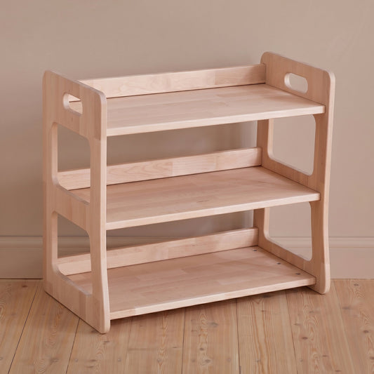 Natural Birch Side Toy Storage - Kids