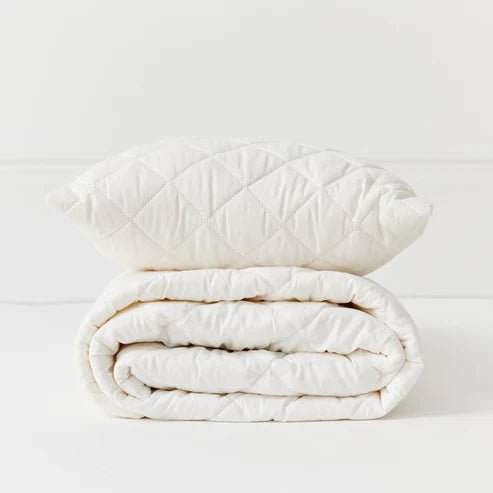 Organic Cotton and Wool Single Pillow - Kids