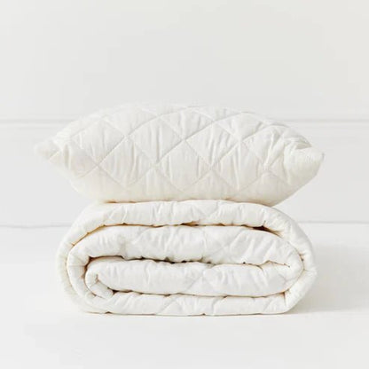 Organic Cotton and Wool Single Pillow - Kids