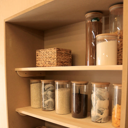 Solid Pinewood Pantry Shelves - 56 cm by 35 cm