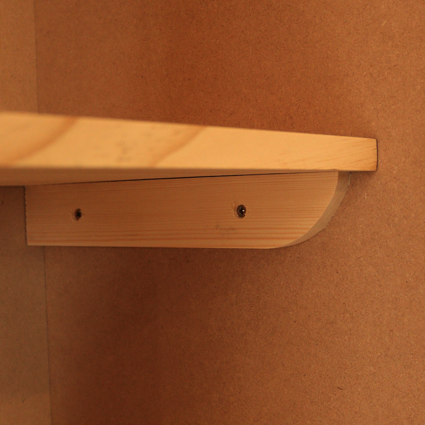 Solid Pinewood Pantry Shelves