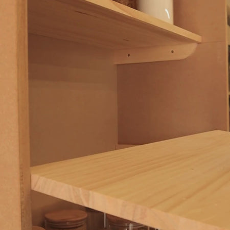 Pine Pantry Shelves