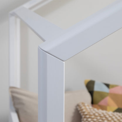 Roomix Transition Elevated House Bed White - Roomix Beds
