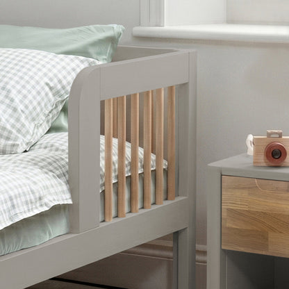 Roomix Transition Toddler Bed Oak Spindle - Roomix Beds