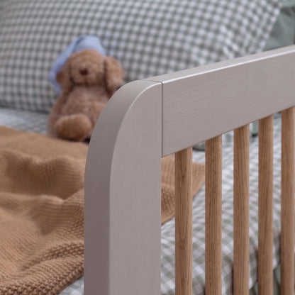 Roomix Transition Toddler Bed Oak Spindle - Roomix Beds