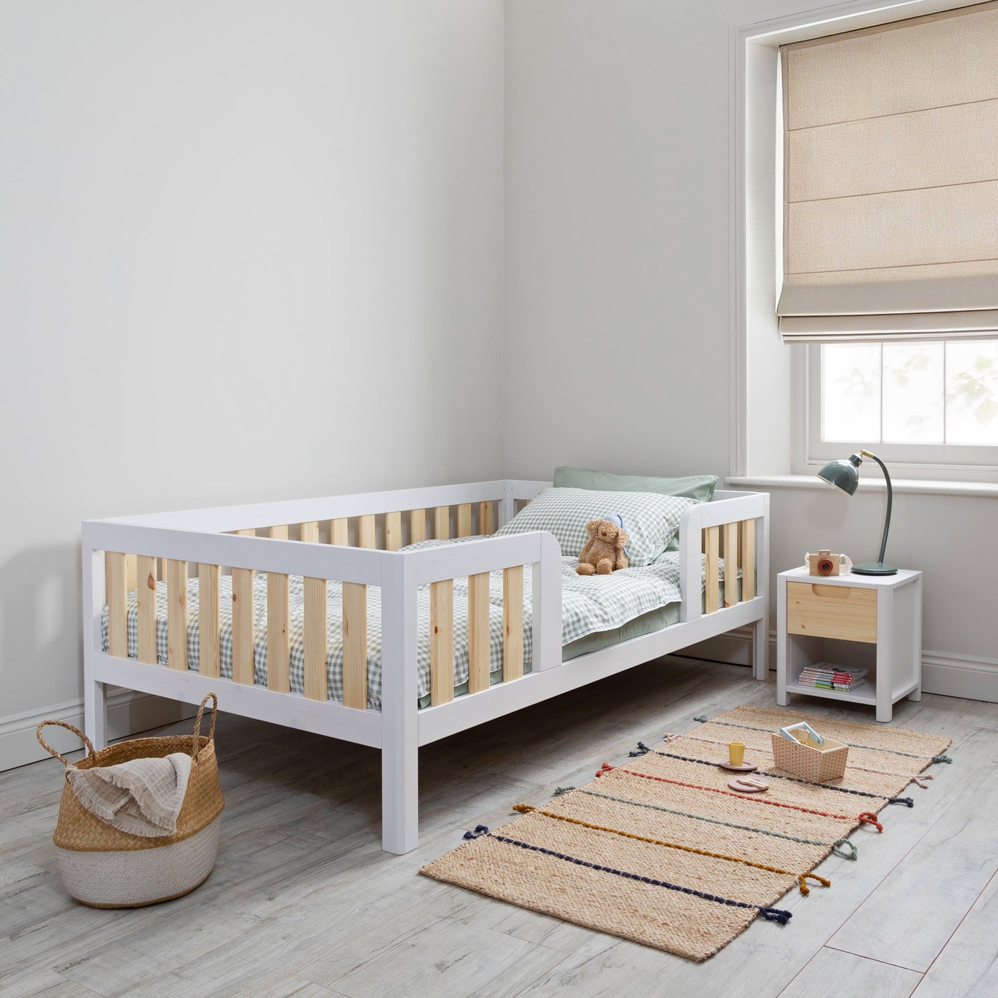 Roomix Transition Toddler Bed White - Roomix Beds