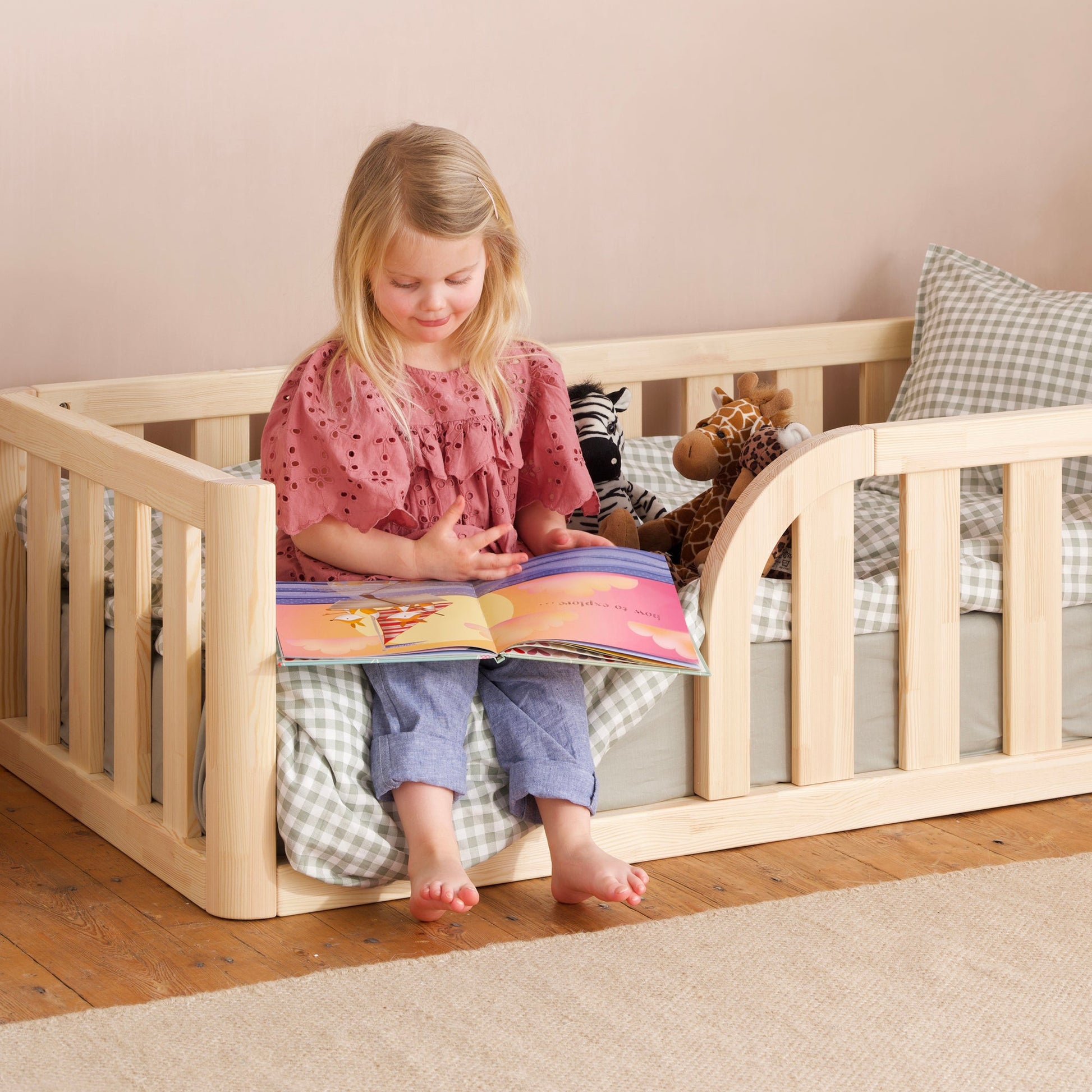 Toddler Floor Bed - Kids
