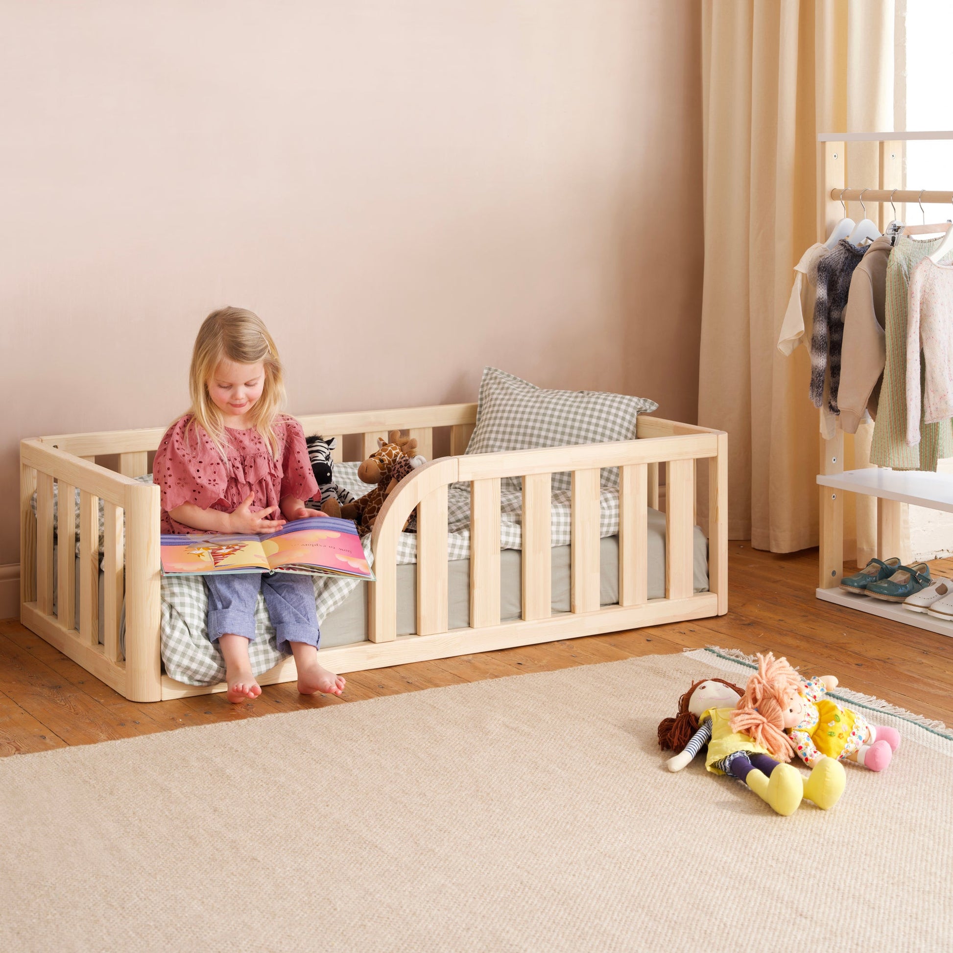 Toddler Floor Bed - Kids
