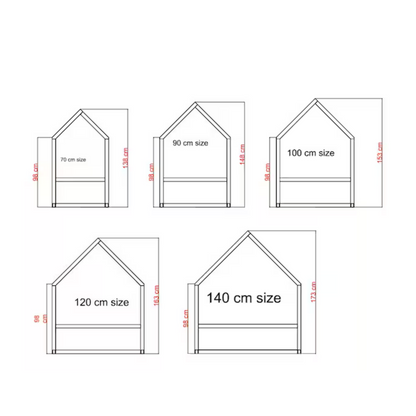 Toddler House Bed