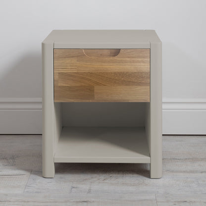 Transition Bedside Table Oak - Roomix Beds