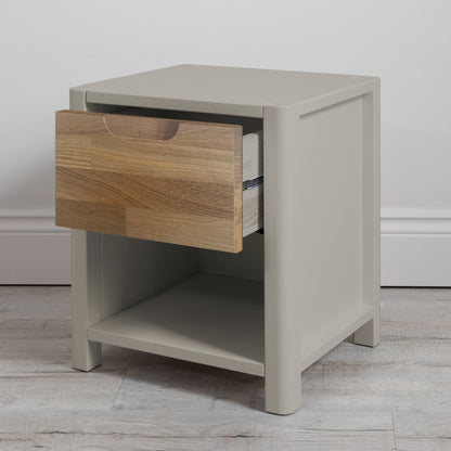 Transition Bedside Table Oak - Roomix Beds