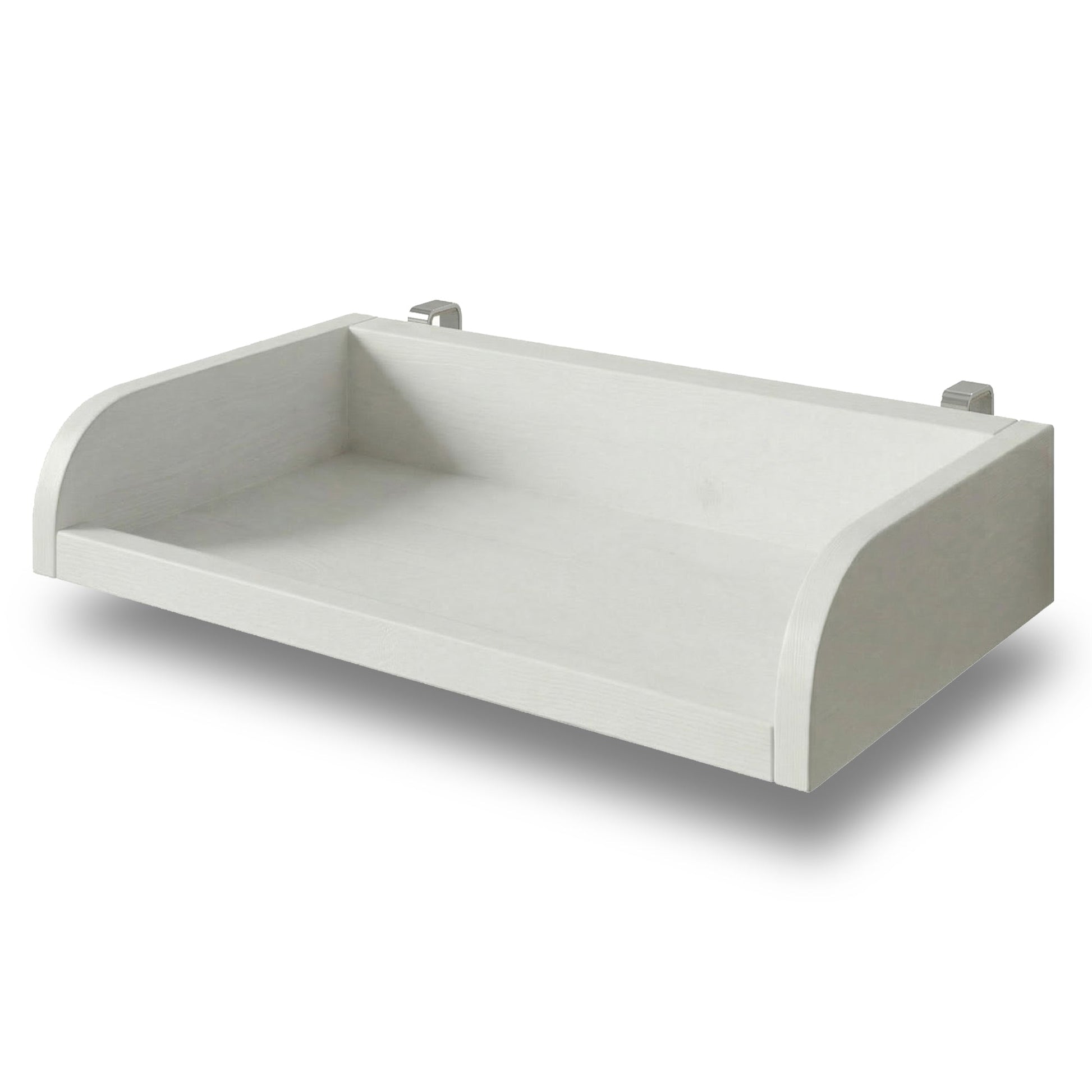 Transition Slot-On Bedside Shelf White - Roomix Beds