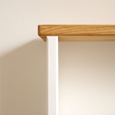 Hohes Schuhregal aus Holz, 45 cm x 22 cm x 70 cm