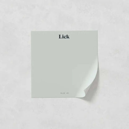 Lick Blue 01 Eggshell