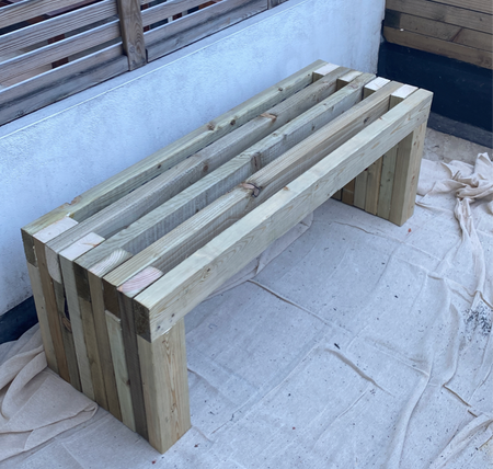 DIY-Gartenbank-Set