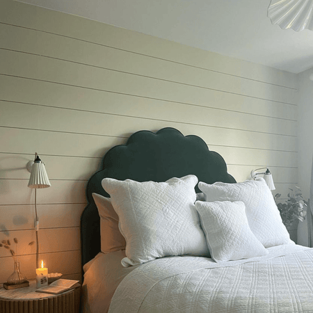 @crack_the_shutters Schlafzimmer-Paneelset mit Nut-und-Feder-Brettern