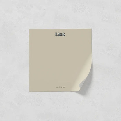 Lick Greige 01 Eggshell