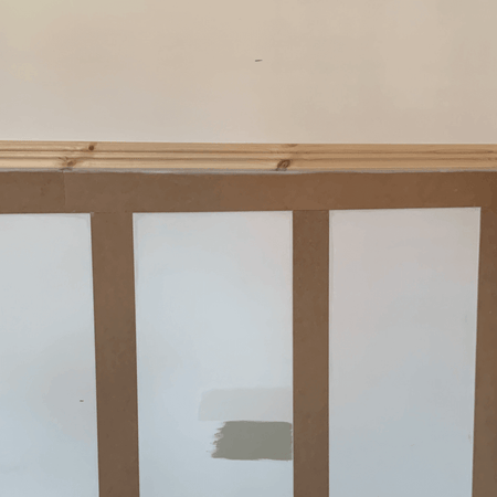 @thebeagleandthenewbuild Kinderzimmer mit Shaker-Paneelen