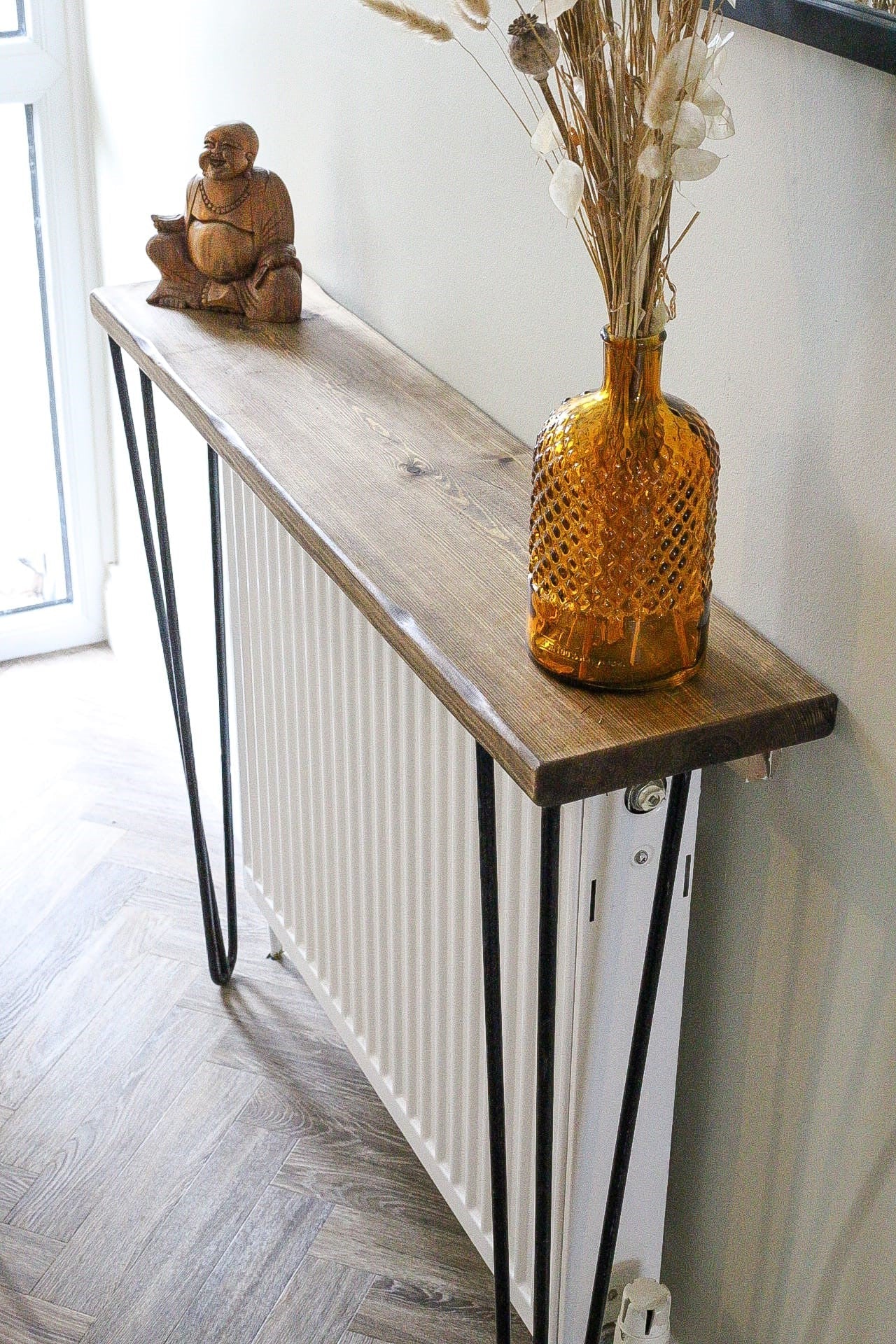 Rustic Radiator Cover 100 cm by 22 cm